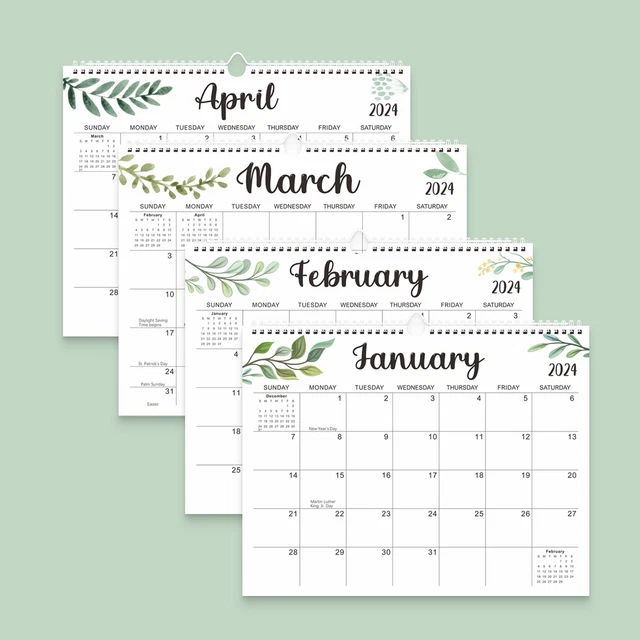 WALL CALENDAR MONTHLY Calendar Planner From Jan 2024 To Jun 2025 Daily