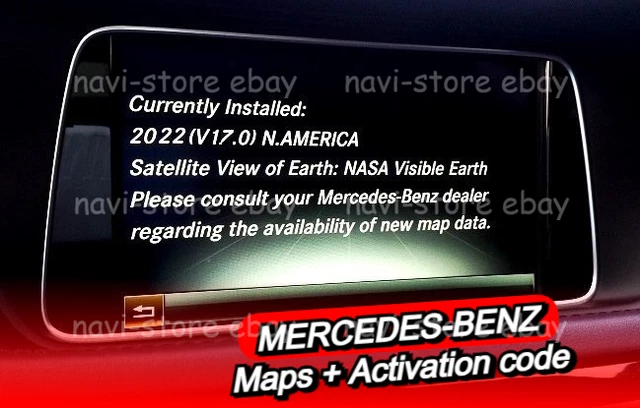 thumbnail image 2 of Mercedes-Benz COMAND NTG 5.2 Map Update SD Card V15 2021 - North America, With Activation Code 2 of 6