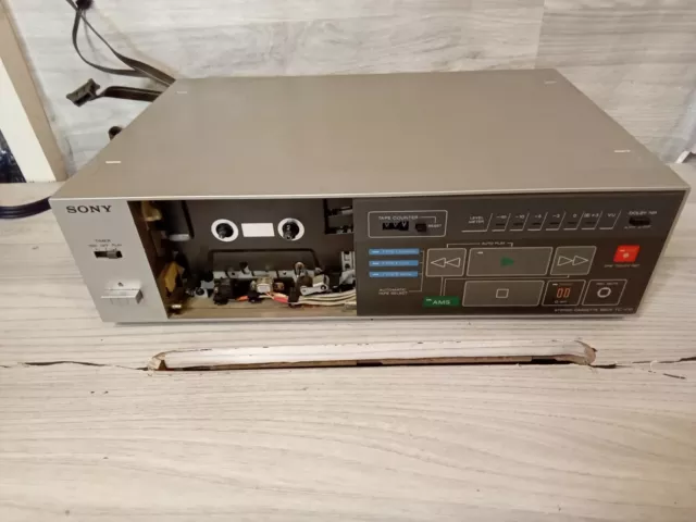 Sony Tc-v10 Tape Separate Player Unit Only
