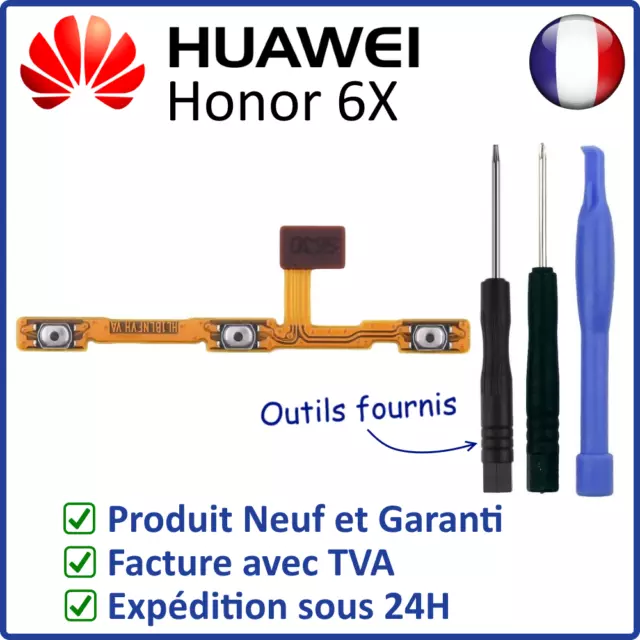 Nappe Interne Des Boutons Power Allumage On Off Et Volume + - Du Huawei Honor 6X