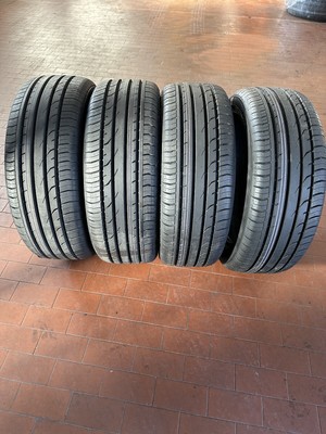 2 Continental 195/55 r16 87h CONTIECOCONTACT 5 gomme estive dot17 7.2mm come nuovo 