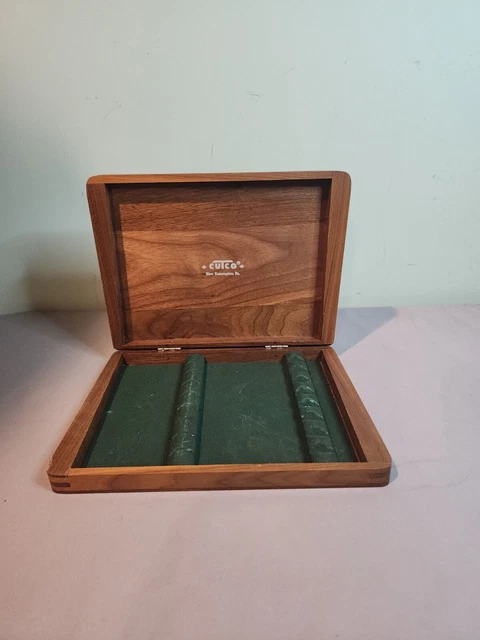 VTG CUTCO Box For Steak Knives Set of 8 Wood Box Only No Knives or Flatware Incl