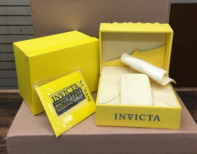 New Invicta Eight Slot Impact Yellow Dive Collector Box Case Dc8yel 安い新作 