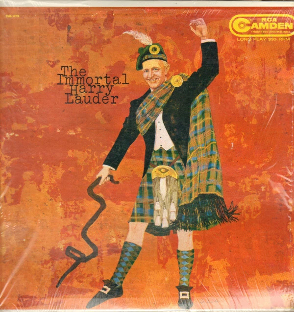Harry Lauder - The Immortal Harry Lauder - Used Vinyl Record - P7350A