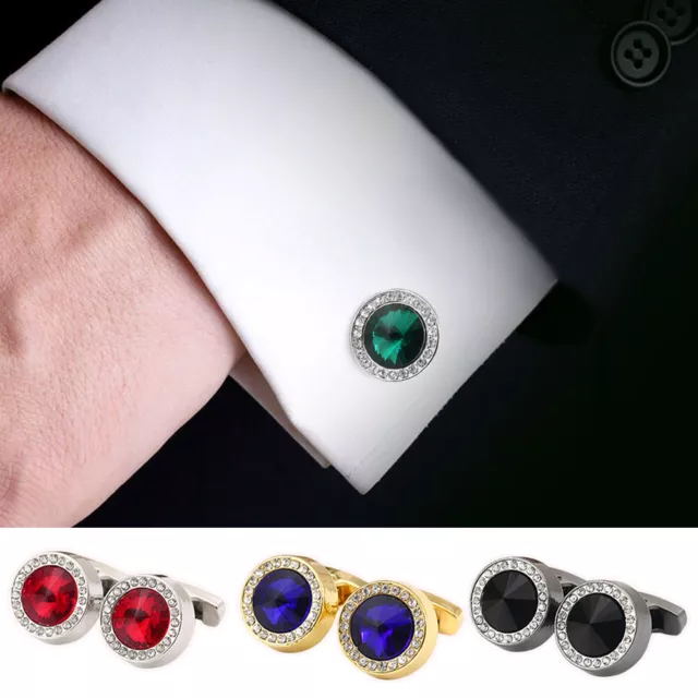 Kristallschmuck-Accessoires Für Männer Oder Frauen Hemdknopfabdeckung ˇ