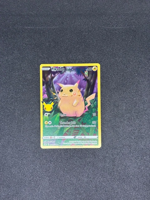 POKÉMON TCG PIKACHU 005/025 Celebrations £6.04 - PicClick UK