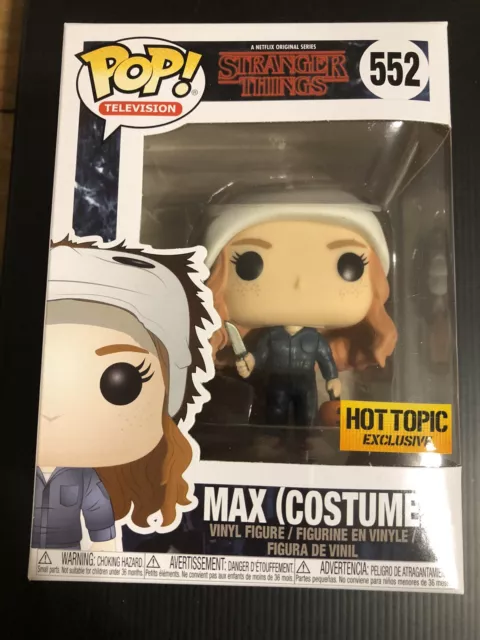 FUNKO POP Television! Stranger Things Max Costume 552 Hot Topic ~Michael Myers