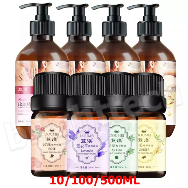 Essential Oil Aromatherapy Diffuser Oil Pure Therapeutic Grade Oil Massage
