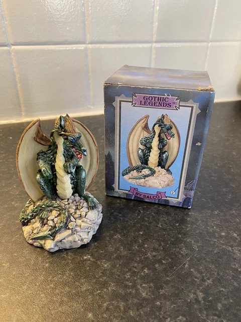 Gothic Legends by Salco 3D Dragon Small Ornament New Boxed