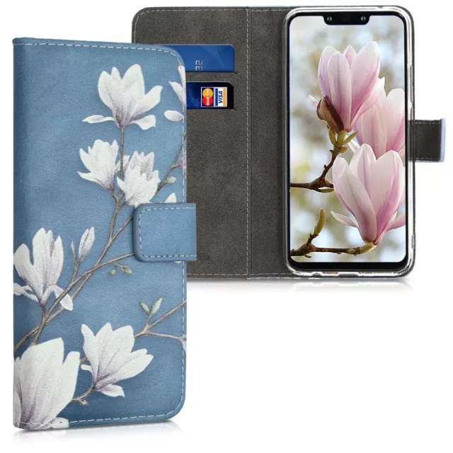 Funda de piel sintética para Huawei Mate 20 Lite con tarjetero