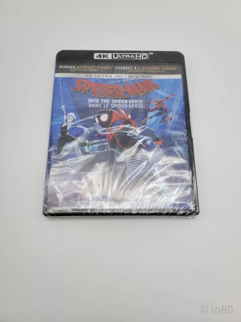 Spiderman Into The Spiderverse 4K / Blu-ray + Digital New Sealed