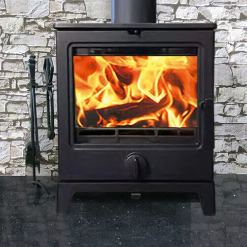 Wood Burning Multi Fuel Defra Approved Derwent 5kw Log Burner