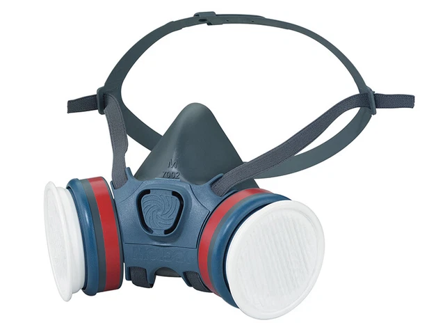 Moldex 743202 Series 7000 Mezza Maschera (media) 2 x filtri ABEK1P3 R + Scatola portaoggetti