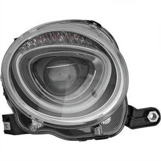 Connettore Portalampada (3 Poli) Per Inserto Faro Anteriore Fiat 500 F/L/R/F-Giardiniera - Ricambi Axel Gerstl Per Fiat 500 D'epoca 126 600