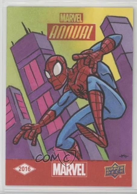 2016 Upper Deck Marvel Annual Sketch Cards 1/1 Mike Hartigan #SKT Auto p1l