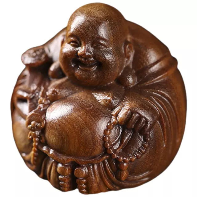 Mini estatua de Buda de la Risa para decoración de oficinas/hogar-ET