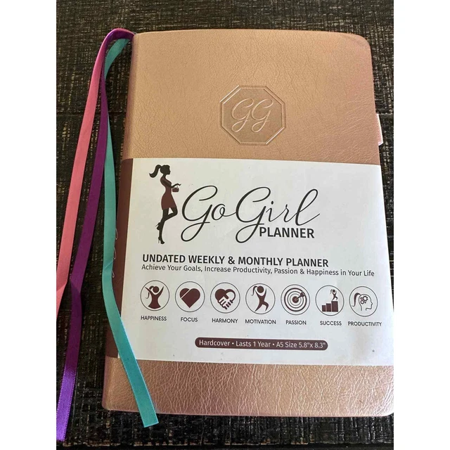 Go Girl Planner Rose Gold