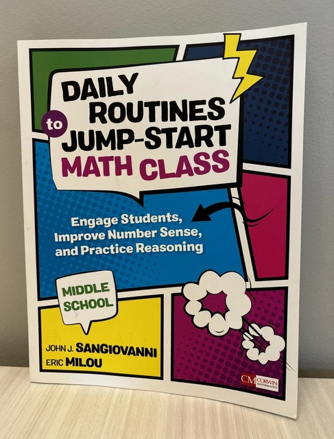 JOHN J. SANGIOVANNI E Daily Routines to Jump-Start Math Class, Midd ...