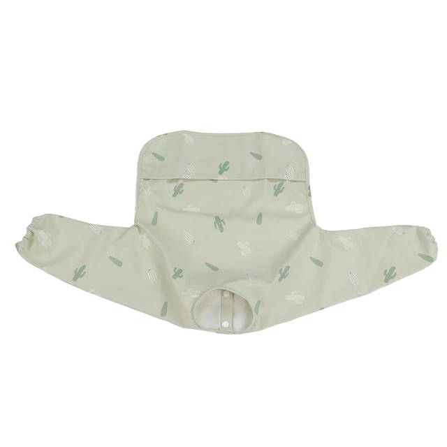 Bavoir à Manches Jolie Boucle De Bavoir Imperméable à Manches Longues Pour Bébé 11