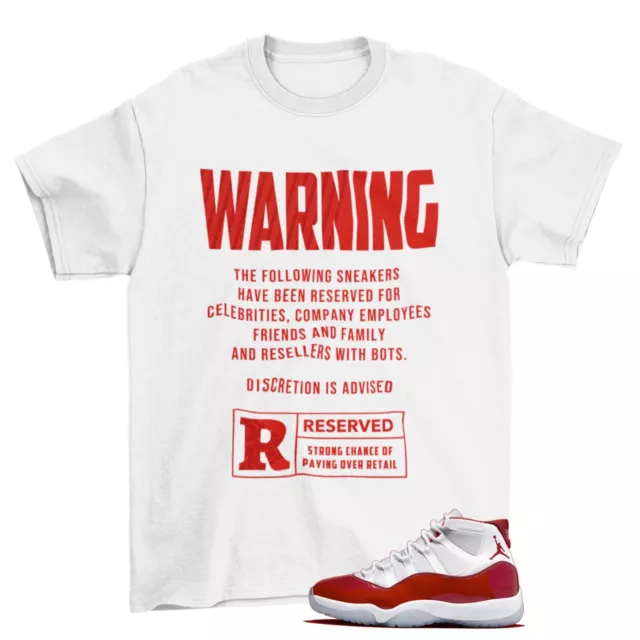 Cherry Reserved Shirt to Match Jordan 11 Retro Cherry CT8012-116