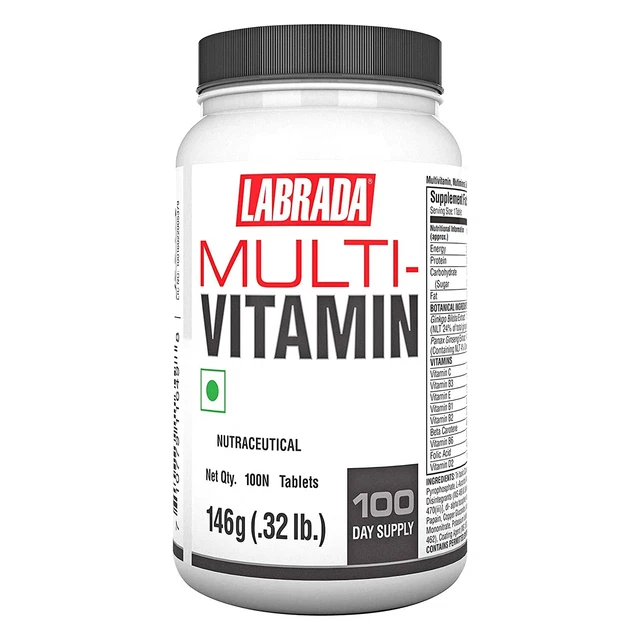 LABRADA MULTI-VITAMIN - 100 Tabs £36.38 - PicClick UK