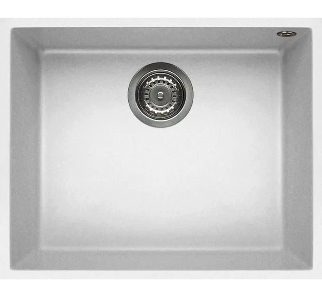 Elleci Quadra 105 G68 Aufsatzwanne Rechteckig Granitek