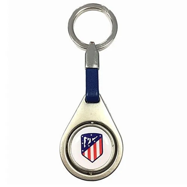 Atletico Madrid Metall Spinner Schlüsselring (bst)