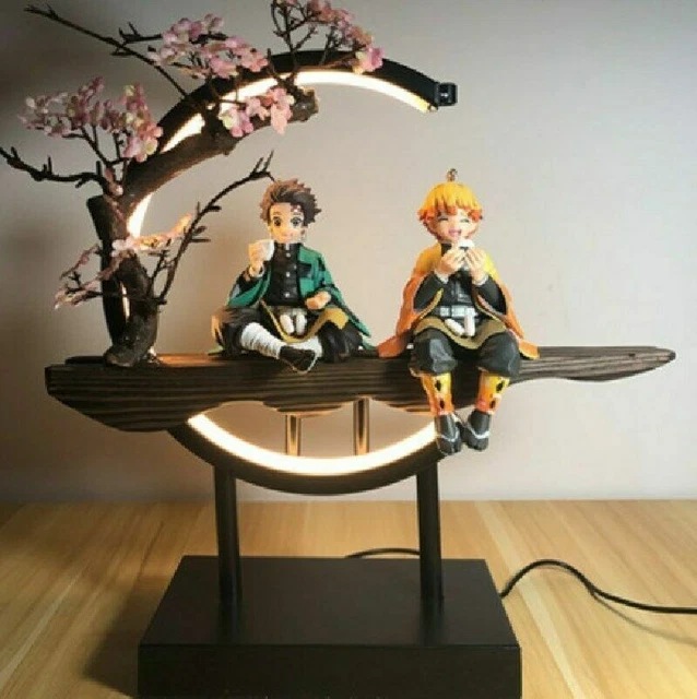 LED LIGHT UP Anime Demon Slayer Agatsuma Zenitsu Kamado Tanjirou PVC