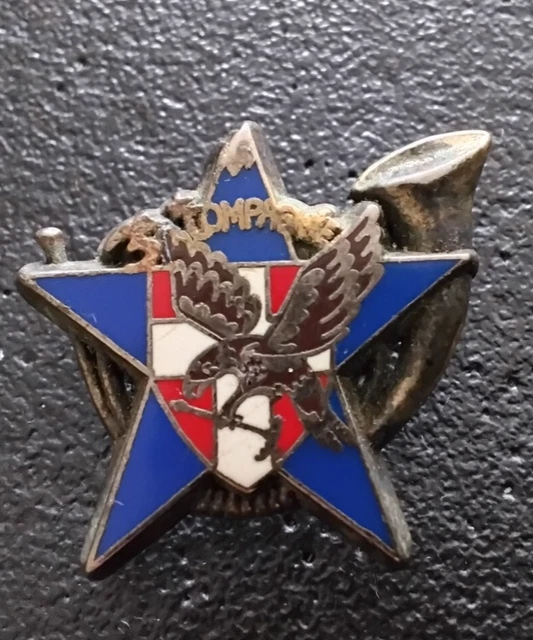 Pin's Armée FFI BM4 Compagnie Chambarand Argenté 1,7 Cm - Occasion