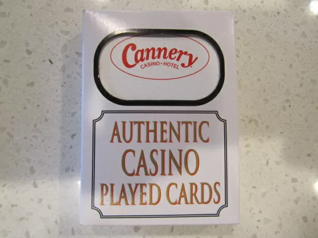 Cannery RED Hotel & Casino Las Vegas Deck of Playing Cards + FREE Poker Chip