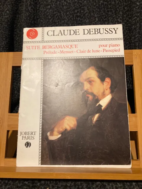 Claude Debussy Suite Bergamasque pour piano partition ed. Jobert