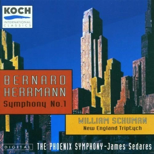 James Sedares : Herrmann: Symphony No. 1 / Schuman: New CD Fast and FREE P & P