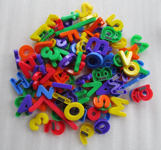 EDUKID TOYS COLORFUL Magnetic Letters Numbers EK4057 New $18.99 - PicClick