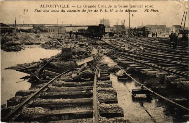 CPA Alfortville Grande Crue de la Seine (1363663)