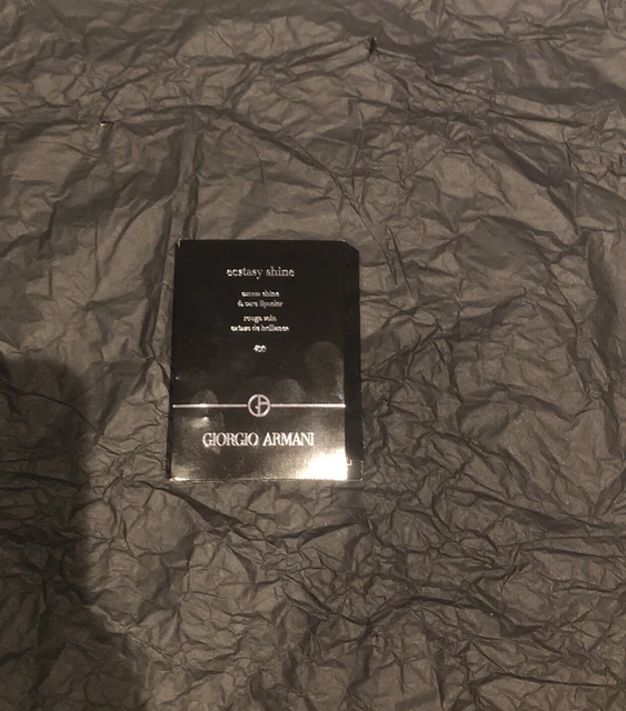 ARMANI ECSTASY Shine Lipstick shade 400 1.5ml New Travel Size