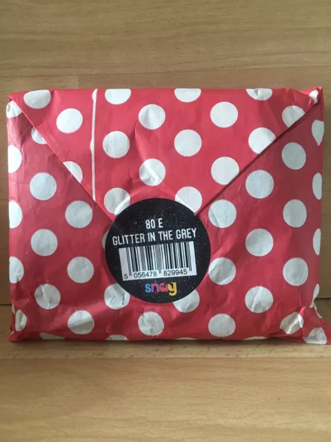 Snag 80 Denier Glitter in the Grey Jamie Tights Size E Brand New And Sealed