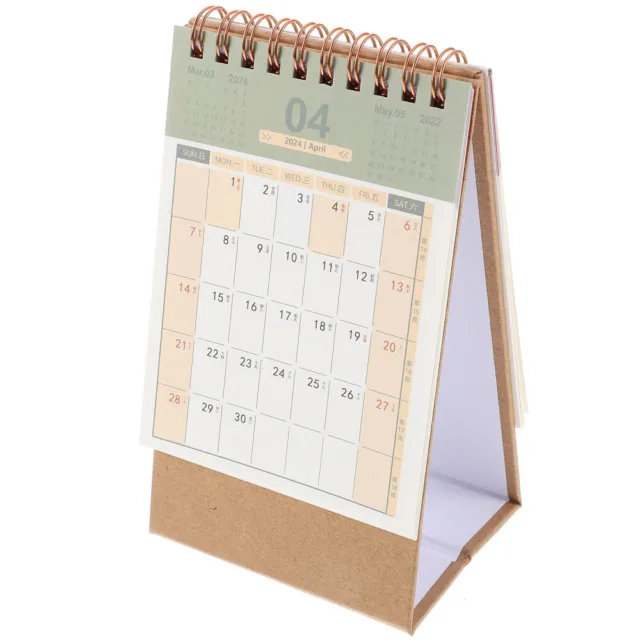 Stehpolster Für Stehpult Kalender 2024 Tischkalender Büro Vertikal Schreibtisch
