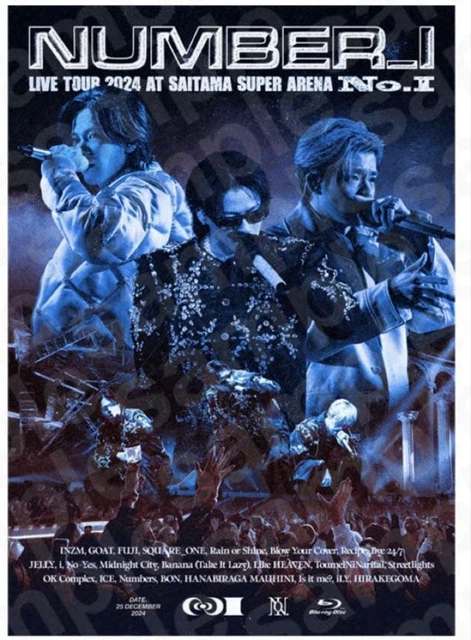 NUMBER_I LIVE TOUR 2025 No.2 Blu-ray Limited Edition Box Set 32P