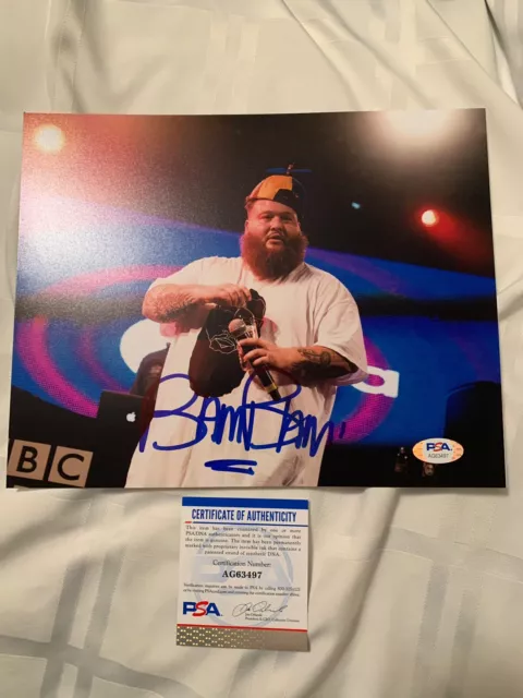 Action Bronson SIGNED Autographed 8x10 PHOTO - Psa/dna  CERTIFIED