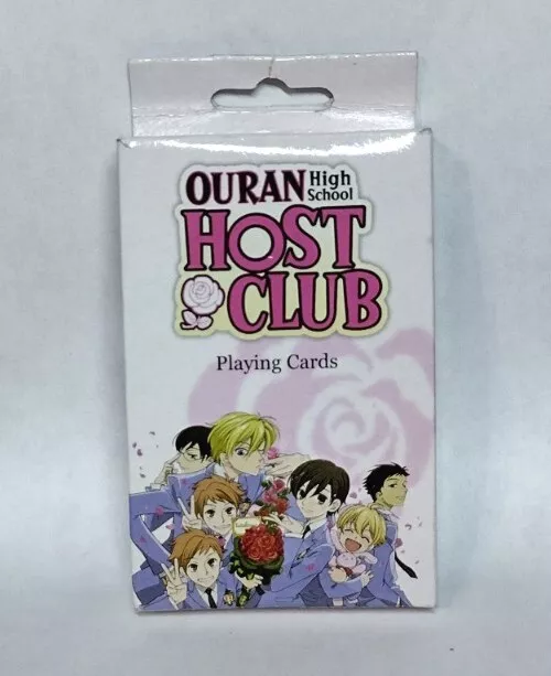 Ouran High School Host Club Playing Poker Cards Anime