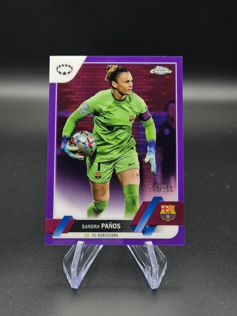 Carte Topps UWCL 2022-23 – Eugénie Le Sommer /99 – Parallèle Olympique Lyon