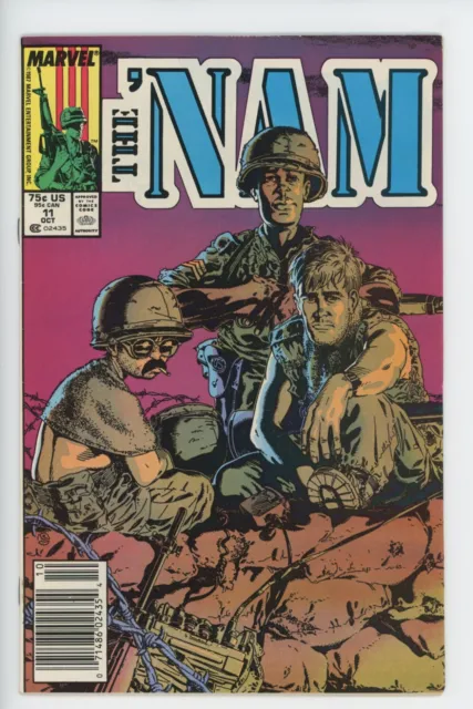 The 'Nam #11 & 12 Newsstands Marvel 1987 by Murray, Golden & Severin BIG SCANS