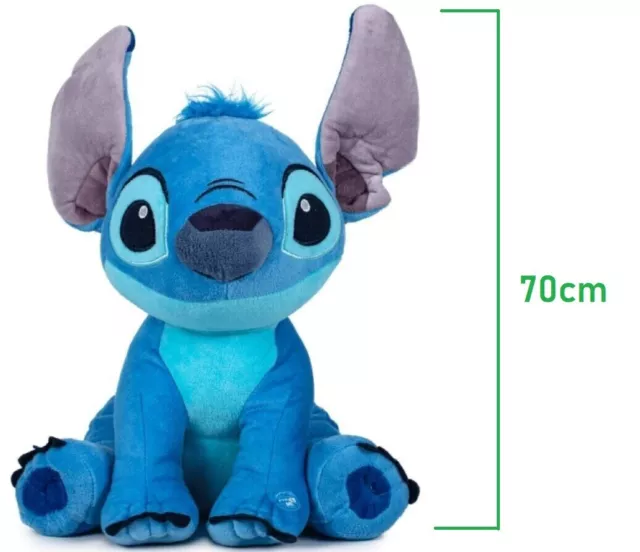 Stitch Peluche Gigante 70cm XXL Disney Originale Con Suono Per Adulti/Bambini 2