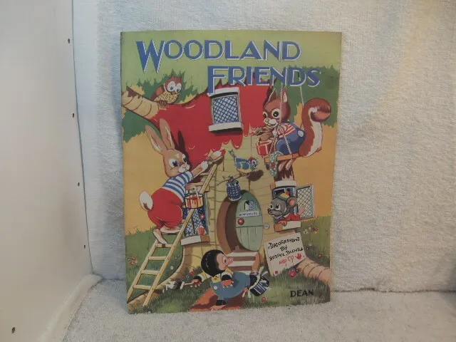 Woodland Friends Book Dean & Son 1950s