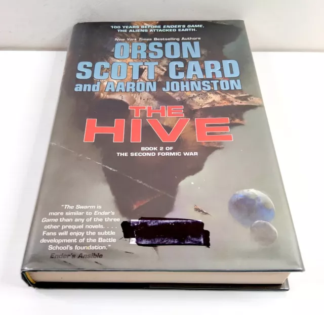 The Hive: by Orson Scott Card (2019 1st ED HCDJ)  Book 2 ENDERS GAME