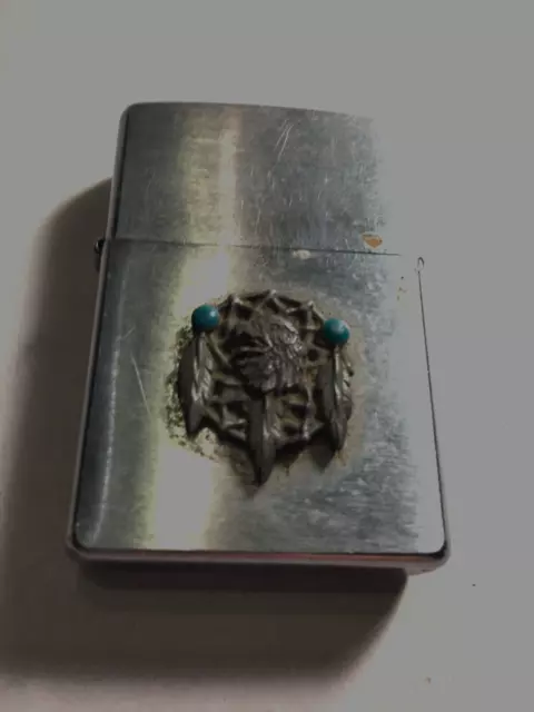 Vintage ZIPPO Lighter w/Eagle on Dream catcher
