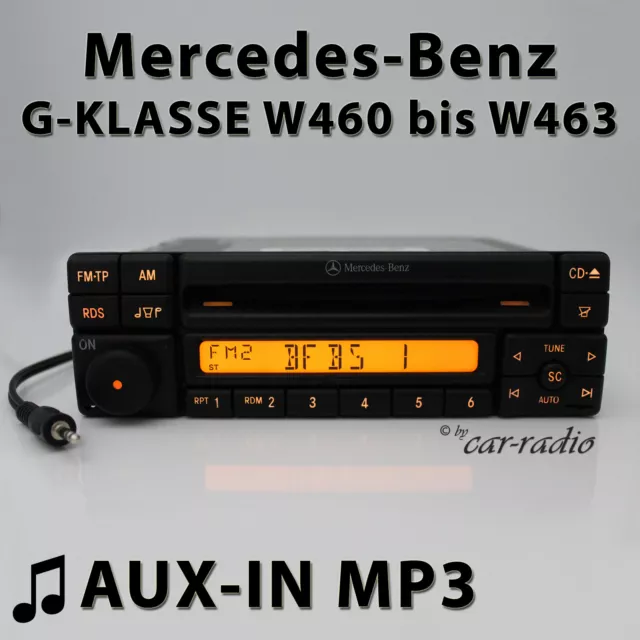 MERCEDES SPECIAL MF2297 MP3 AUX-IN W460 W461 W463 Radio CD-R-Classe G  Autoradio EUR 483,65 - PicClick IT