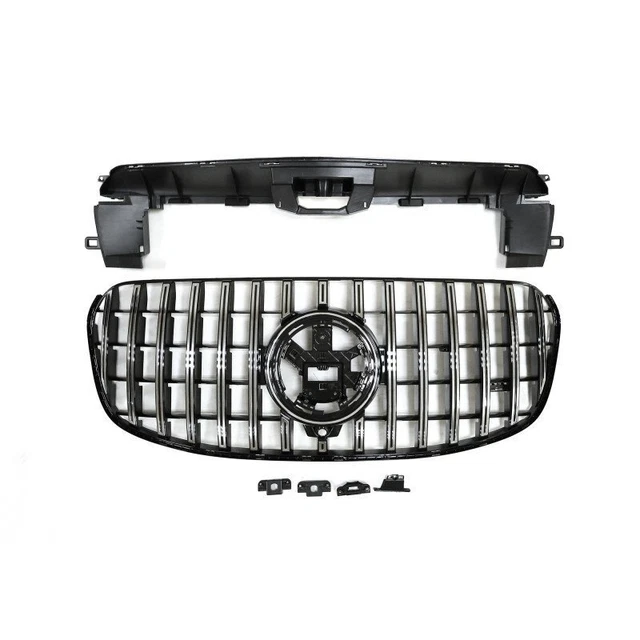 Grille De Calandre Inférieure Pour Mercedes Classe B W245 - Remplacement A1698360018, ABS, Design Sportif, Facile à Installer - 8