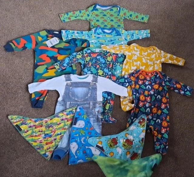 0-3 months Baby Boy Girl Colourful Bundle. Next, Mini club by boots