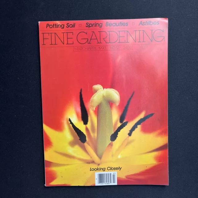 Taunton's Fine Gardening Mar/Apr 1990 No12 Summer Color Roses Wisteria Ground Co